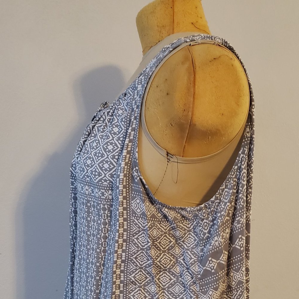 EUC Sonoma Sleeveless Grey/Green Tank XXL - Picture 7 of 8